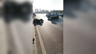 Cyclist Killed By Stupid Driver