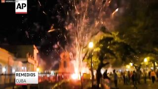 Fireworks Accident In Central Cuban Town Leaves 22 People Burned - Video - VidM