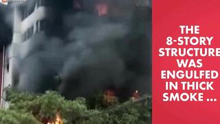 Fireworks Exploded, Turning The Building Into A Giant Inferno