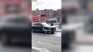 Food Truck Driver In Queens Catches Live Pigeon And Takes It Away