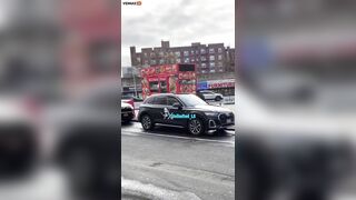 Food Truck Driver In Queens Catches Live Pigeon And Takes It Away