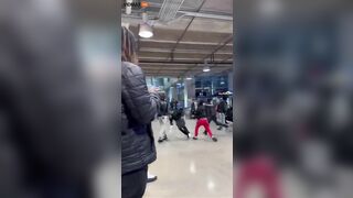 Football Match At AT&T Stadium Descends Into Chaos