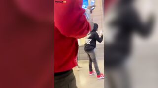 Football Match At AT&T Stadium Descends Into Chaos