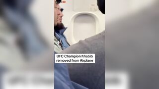 Former UFC Champion Khabib Nurmagomedov Kicked Off Plane