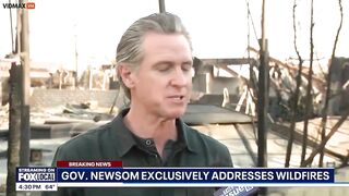 Gavin Newsom Smiles And Dances