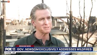 Gavin Newsom Smiles And Dances