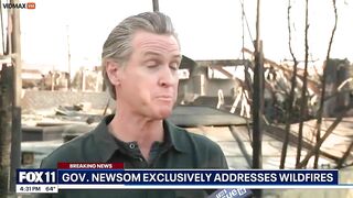 Gavin Newsom Smiles And Dances
