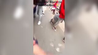 A Group Of Indians Filmed A Video On A Busy Highway