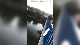 A Group Of People Walking Found A Man Jumping From A Bridge And Died