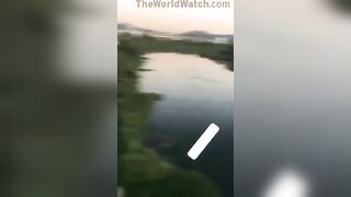 A Group Of People Walking Found A Man Jumping From A Bridge And Died