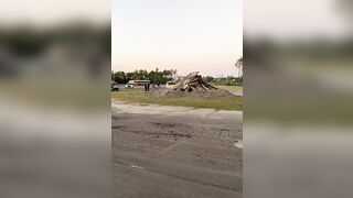 Man Lights Nuclear Bonfire And Walks Away