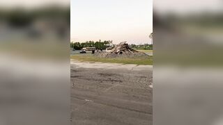 Man Lights Nuclear Bonfire And Walks Away