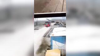 He Crossed Over At The Wrong Time.