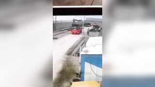 He Crossed Over At The Wrong Time.