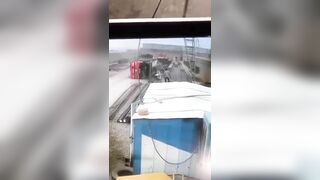 He Crossed Over At The Wrong Time.