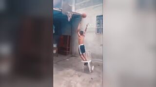 He Believes He Can Fly.