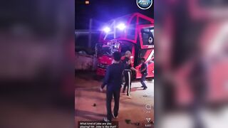 Holy Shit, This Guy Must Have Titanium Implants In His Fists