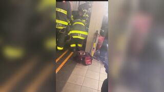 Horrifying Footage Shows Man Being Pushed In Front Of Train