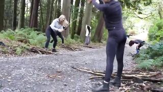 The Fool Of The Forest Disturbs The Peace Of The Wildlife