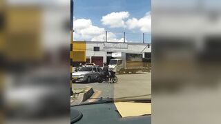 Kicking A Car When It Is Not Secured While In A Tantrum