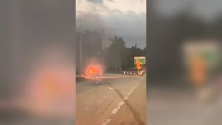 Truck Burned