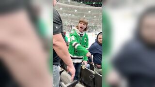 Loudmouth Destroyed In Hockey Game