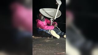 Man Catches Madman On Rooftop