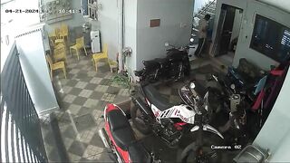 Man Falls Into Underground Swamp While Repairing Dormitory