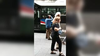 Man Pees On Street And Uses It To Wash His Hair