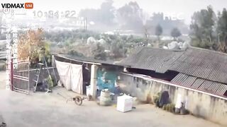 Man Shot While Sitting On Toilet