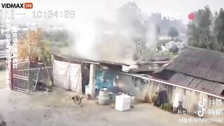 Man Shot While Sitting On Toilet