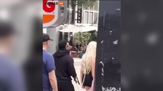 Miami Man Spotted Walking Two Blonde Twins