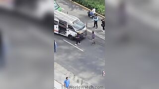 Man Gets Into Argument With Crazy Woman And Her Even Crazier Driver