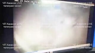 A Man Was Welding A Large Tank When It Exploded In His Face