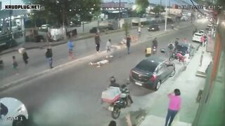 Motorcycle Hit-and-run Accident Leaves Man And Woman Injured