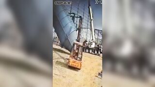 Man Crushed To Death By Crane Arm