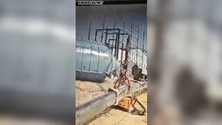 Man Crushed To Death By Crane Arm