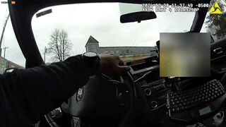 Man Tries To Attack Police Officer With Needle And Spits On Him