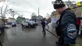 Man Tries To Attack Police Officer With Needle And Spits On Him