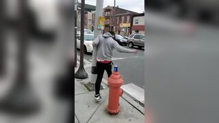 Man Falls In Love With A Pole
