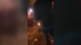 Idiot Jumps Into A Burning Bonfire And Burns Himself