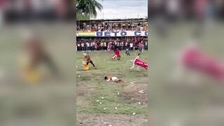 Idiots Can't Last More Than A Second Fighting A Bull