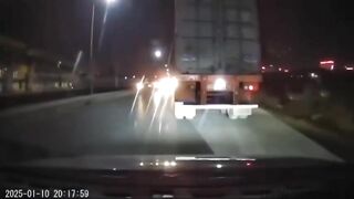 Motorcyclist Becomes Traffic Victim On Highway