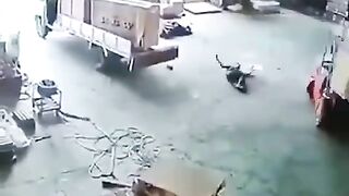 Forklift Driver Fell And Was Run Over While Working