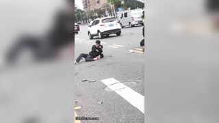 Man Suffers Broken Leg After Car Accident