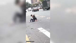 Man Suffers Broken Leg After Car Accident