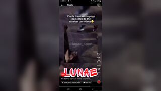 Her Foot Was Crushed By A Drifting Car.