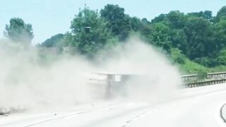 Hero Driver Steps In After Crazy Truck Accident