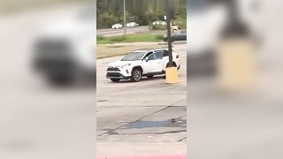 Naked Man Hits And Runs Away