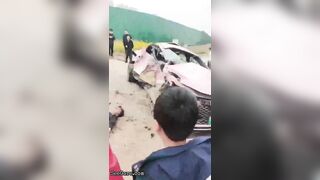 The Terrible Consequences Of A Pink Car Accident